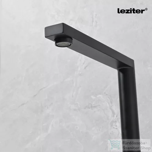 Leziter Valen mosogató csaptelep fekete ZS-7035-BL