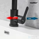 Leziter Valen mosogató csaptelep fekete ZS-7035-BL