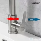 Leziter Valen mosogató csaptelep szálcsiszolt ZS-7035-BR