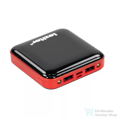 Leziter Powerbank 10000 mAH 2A 10W piros ZSNS-10000-RED