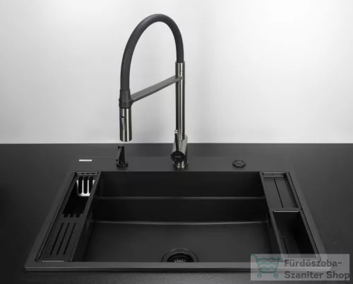 Deante MAGNETIC tartozék készlet mosogatóhoz, fekete ZZMKN22K