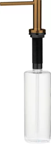 Deante ASTER mosogatószer adagoló 500 ml tartállyal, szálcsiszolt bronz ZZZ_C0DD