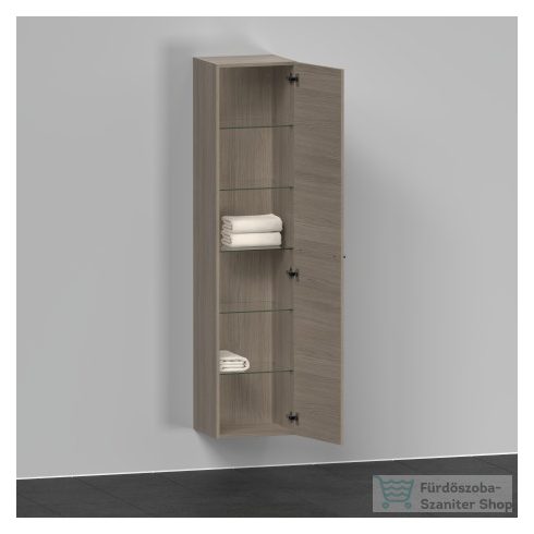 Duravit D-NEO magasszekrény, 40x176x36cm jobbos ajtóval, Oak Terra  DE1328R3535