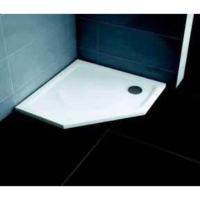 Pentagonal shower trays