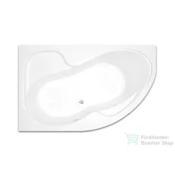 H2O Fortuna aszimmetrikus kád 160x100 balos h2o_12030