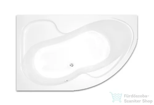 H2O Fortuna aszimmetrikus kád 160x100 balos h2o_12030