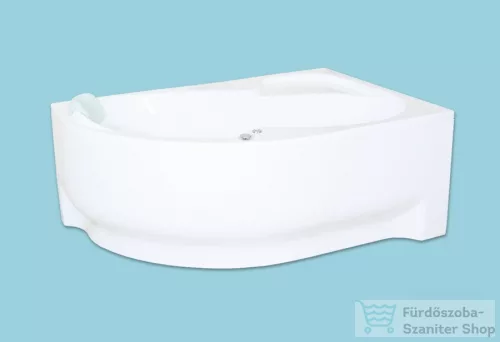 H2O Fortuna aszimmetrikus kád 160x100 jobbos h2o_12031