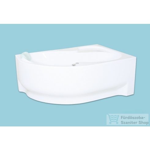 H2O Fortuna aszimmetrikus kád 170x100 jobbos  h2o_12060