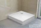 H2O Nero C 80x80 standard szögletes zuhanytálca, fehér