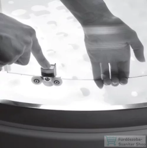 H2O Comfort E 100x80 íves zuhanykabin, h2o_18962