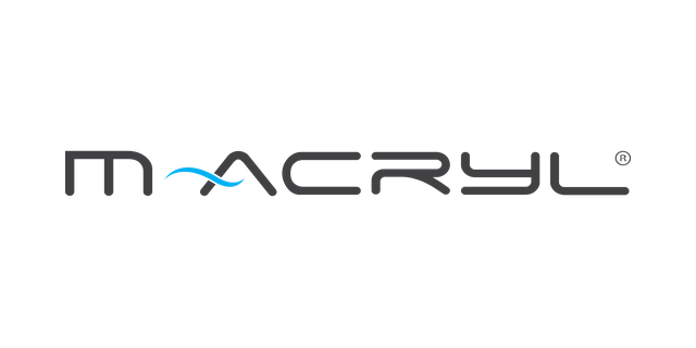 M-acryl logó