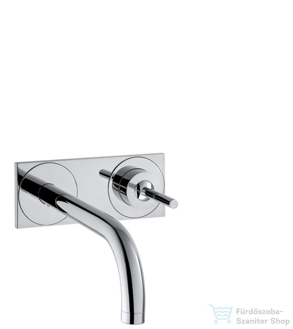 Hansgrohe AX Uno 2 egykaros mosdócsaptelep falsík alatti szereléshez dekorlappal és rövid kifolyóval DN15, króm 38112000 Hansgrohe AX Uno 2 egykaros mosdócsaptelep falsík alatti szereléshez dekorlappal és rövid kifolyóval DN15, króm 38112000